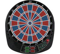 Sunflex® Cible de fléchettes électronique Master | Cible de fléchettes E avec 27 Modes de Jeu avec 124 Variantes | Cible de fléchettes E pour jusqu'à 16 Joueurs avec Taille de Tournoi | avec