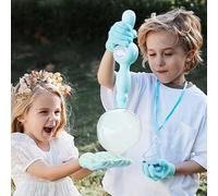 Sunflower Bubble Machine, ABS 30,5 x 7,5 cm | Wand Electric Bubble Wand for Kids with Colorful Lighting, Outdoor Parties, Beach Pool Play, ubble Machine for Kids | Backyard Fun