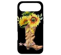 Sunflower Cowboy Boots for Cowgirl and Summer Cute Country Coque pour iPhone Air
