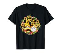 Sunflower GNOME Mom Dad for Hippies Floral Summer Gardener T-Shirt