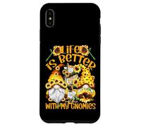 Sunflower Gnomes for Gardener Life is Better with My Gnomies Coque pour iPhone XS Max