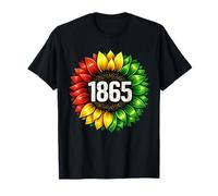 Sunflower Juneteenth 1865 Freedom Celebration T-Shirt