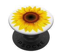 Sunflower PopSocket Mignon Pop Socket pour téléphone Cool Tournesol PopSockets PopGrip Adhésif