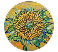 Sunflower Puzzle 1000 Pièces Educa Jouet en Bois Cadeau Unique Décoration Intérieure Flower Jeu Éducatif Challenge Toy Adultes & Enfants des 14 Ans 1000pcs (67.5x67.5cm)