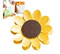 Sunflower Seal Clips, Magnetic Food Bag Holders, Refrigerator Clip Set with Tight Sealing Function, Sturdy Material Bag Fasteners with Colorful Flower Look, Home Storage Clips for Kitchen Use