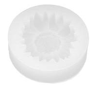 Sunflower Silicone Mould, Flower Fondant Cake Baking Mould Sun Flower Silicone Chocolate Candy Sugar Tool for Party Baby Shower Cake Decoratin (B)