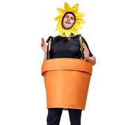 Sunflower Stage Performance Costume - Sunflower Pot Stume de . Grâce à sa coiffure vibrante de et de torse, il deviendra un sujet brûlant pour les cosplay, les fêtes et