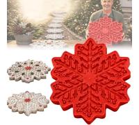 Sunflower Stepping Stone Mold, Reusable Silicone Concrete Casting Mold | Create decorative sunflower stepping stones for garden paths, patios, and DIY landscaping projects.(E)