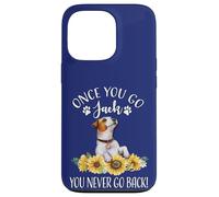 Sunflowers JRT Dog Lover Once You Go Jack Never Back Coque pour iPhone 13 Pro