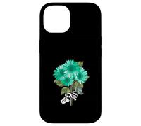 Sunflowers My Last, My All Light Teal Aqua Coque pour iPhone 14