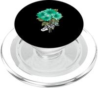 Sunflowers My Last, My All Light Teal Aqua PopSockets PopGrip pour MagSafe