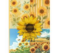Sunflowers Scrapbooking: Motifs floraux vintage pour journaling, DIY, scrapbooking et projets créatifs sur le thème des tournesols