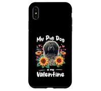 Sunflowers Valentine's Day Puli Dog Valentines Coque pour iPhone XS Max