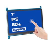 SUNFOUNDER Raspberrry Pi 4 Écran Tactile HDMI 7" 1024 × 600 LCD avec écran capacitif pour Raspberry Pi 4B, 3B, 2B et 1 Modèle B +, Windows