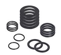 SUNGIFT 25076RP Kit de joints toriques en caoutchouc pour valves de piston de piscine Intex, rondelle de filtre et bague pour raccords de 3,8 cm (15 pièces) - 10745, 10262 et 10255