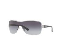 Sunglass Hut Collection Unisex Sunglass HU1003 - Couleur du Monture: Argent, Couleur de Lentille: Bleu