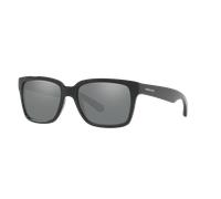 Sunglass Hut Collection Unisex Sunglass HU2012 - Couleur du Monture: Noir, Couleur de Lentille: Argent effet miroir gris