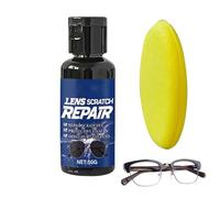 Sunglass Scratch Remover - 50g Powerful Deep Cleaning Liquid, Eyeglass Lens Scratch Repair Cleaner Solution, Optical Lens Restoration and Protection Fluid for Home School Daily Travel Eyewear Care Use