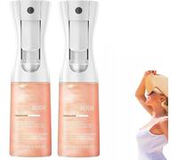 Sunglaze Sheer Mist Sunscreen SPF 42, infusé avec de l'huile corporelle chatoyante, spray hydratant rafraîchissant, résistant à l'eau, hydratation, brillance, maquillage respectueux de l'environnement