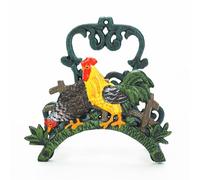 Sungmor Heavy Duty Support de Tuyau en Fonte, Cocks décoratifs pour Jardin et Jardin Tuyau fixé au Mur, maître d'hôtel, Prises de Tuyau d'eau, Support, Support, décorations murales Antiques