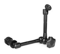 SUNGOO Bras articulé de friction magique 11 pouces et vis de trépied de 1/4 pouce pour appareil photo reflex numérique moniteur lumières flash microphone