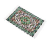 SUNGOOYUE 1:12 Vivid Dollhouse Miniature Tapis Exquis Outil Pupa Pupa House Decoration for Living Atmosphère (Le Son du Printemps)