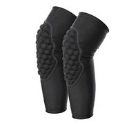 SUNGOOYUE 2 PCS Black Kids Gnee Pads, Soft Breathable Nylon Sports -Protective Knee Radrads pour Les Tout-Petits et Les Enfants (Protecteur des Genoux M)