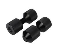 SUNGOOYUE 2 PCS FLANGE ALIGNAGE PINE BOURNAGE LOCAGE DE LOCATION DE LA PINE GUIDE BUNE PIN 1-1/8 Pouces Deux Trous Set Épingles à Double Trou Filetées en Aluminium avec Outils