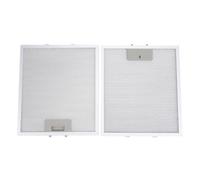 SUNGOOYUE 2PCS Filtre à Graisse pour Hotte en Acier Inoxydable | Acier Inoxydable à Haute Résistance et Aluminium, S'adapte à la Plupart des Styles de Hottes, Piège Efficacement la Fumée