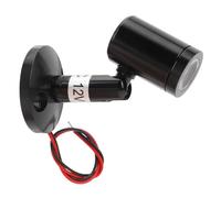 SUNGOOYUE 2PCS Mini Spots LED, Alliage D'Aluminium Rotatif DC 12V Basse Tension Lumière Chaude, avec Éclairage Focalisé pour Vitrine de Bijoux Coiffeuse