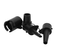 SUNGOOYUE 3 Tailles Bulles de Pompe Gonflable Les Têtes de Remplacement de la Pompe à Air Fuite avec Une Boucle à Libération Rapide pour Les Accessoires de Piscine de Matelas de Lit d'air