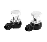 SUNGOOYUE 6AN vers 1/4NPSM Raccord coudé 90 pour Refroidisseur D'huile, (B)