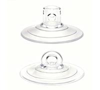SUNGOOYUE 8PCS Perchoir pour Chat à Ventouse, PVC à Trou Croisé de 8,5cm | Remplacement de support de hamac de fenêtre, paquet de 8 joints sous vide transparents, fixation de verre sans perçage,