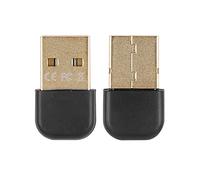 SUNGOOYUE Adaptateur Bluetooth CSR8510, Dongle USB Bluetooth 4.0 avec Double Interface Plaquée Or pour XP Vista 7 8 10, Signal Stable, Faible Consommation D'énergie (Black)