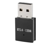 SUNGOOYUE Adaptateur Bluetooth USB, Récepteur et émetteur sans Fil Bluetooth 5.4 avec Antenne Intégrée pour Une Transmission de 120 M, Compatible avec .1