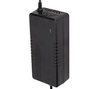 SUNGOOYUE Adaptateur d'alimentation 24 V 1,5 A, Chargeur Femelle à Tête D'aviation 3 Broches 12 Mm avec Entrée de Tension Large, pour Une Charge Intelligente Sûre et Une Utilisation (Prise UE)