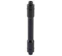 SUNGOOYUE Adaptateur de Brocheur à Vélo, Adaptateur de Moyeu d'essieu de 15 Mm Aluminuim à Une Brochette à Version Rapide de 9 Mm pour la Roue Avant de 100 (Noir (Black)