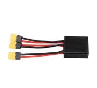 SUNGOOYUE Adaptateur de Module Parallèle à Double Batterie en Alliage d'aluminium XT60 Double Convertisseur de Décharge de Batterie 20 V à 72 V 40 A pour Vélo électrique RC Multicopter Extension de