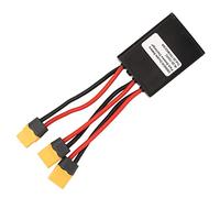 SUNGOOYUE Adaptateur de Module Parallèle à Double Batterie en Alliage d'aluminium XT60 Double Convertisseur de Décharge de Batterie 20 V à 72 V 40 A pour Vélo électrique RC Multicopter Extension de