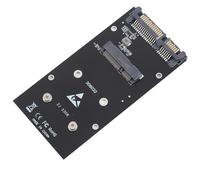 SUNGOOYUE Adaptateur MSATA vers, Vitesse de Transfert de Données de 6 Gbit/s, Matériau PCB, Compatible avec SSD MSATA 26,8 Mm/50,95 Mm, Convertisseur de Stockage pour Ordinateur de Bureau