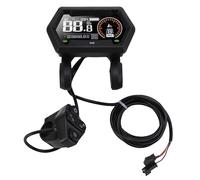 SUNGOOYUE Affichage LCD à Vélo électrique, Panneau de Couleur D'écran pour Vélo E avec Protocole OMD N ° 2 Prise en Charge 24V 36V 48V Systèmes SM Connexion Wire Connexion Computer