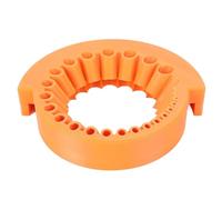 SUNGOOYUE Affûteur de Forets, Accessoire de Meulage ABS pour Forets de 2 à 13 Mm, Convient à la Meuleuse d'angle de 125 Mm, Restaure les Bords des, Installation Facile, pour Débutants, Bricolage,