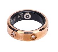 SUNGOOYUE Anneau Intelligent, Tracker d'activité de Largeur étroite de 6,3 Mm avec Photographie à Distance Bluetooth, Compteur de Pas étanche IP68, pour Course à Pied, Marche, Danse, (12#)