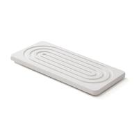 SUNGOOYUE Autres Ustensiles et Accessoires de Cuisine Porte-Savon en Terre avec Pieds Antidérapants, Tapis d'égouttement d'eau à Absorption Rapide pour Plateau de Séchage en Pierre de Cuisine de