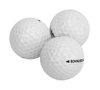 SUNGOOYUE Balles de Golf à Distance, 3pcs Double Couche en Nid d'abeille Pratique de Golf avec Un Noyau en Caoutchouc Synthétique pour Les Débutants Entraînant Une Utilisation Extérieure