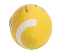 SUNGOOYUE Ballon de Rugby Professionnel Léger, Ballon D'entraînement élastique pour Débutants et Adolescents, Jaune, Taille 3, en Caoutchouc