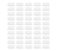 SUNGOOYUE Barrière de Réanimation Cardiopulmonaire, 50pcs PVC Polyester Protection Faciale d'urgence Couverture de Réanimation Portable Sûre pour L'hôpital des Premiers Intervenants