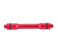 SUNGOOYUE Bicycle 15 Mm à l'adaptateur de Moyeu d'essieu à Une Brochette à Libération Rapide de 9 Mm pour la Roue Avant de 100 (Noir (Rouge)