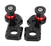 SUNGOOYUE Bloc de Réglage de Chaîne de Moto, Aluminium CNC 6061 anodisé, Compatible avec CBR650R CB650R CBR650F et, Protection du Bras Oscillant, Réglage Facile de la Remorque, Chaîne Précise