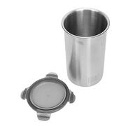 SUNGOOYUE Boîte de Conservation, Récipient de Conservation des Aliments en Acier Inoxydable de 1400 Ml avec Couvercle Hermétique et Fenêtre Transparente, pour Grains de café, Noix et Bonbons